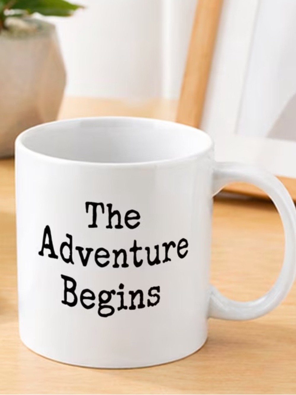 The Adventure Begins Mug